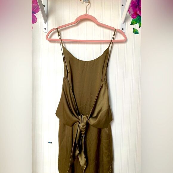 LeRumi Kinsey Slip Dress Green Size S - Picture 6 of 11